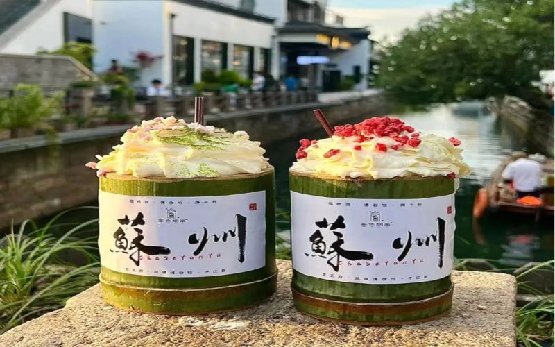 竹筒奶茶陷入重复使用质疑，门店回应标签粘贴失误，监管建议内套杯保安全