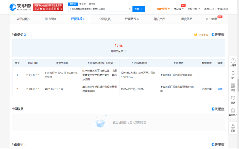 奈雪上海门店菌落超标被罚五千元，新式茶饮食安风波为何接连不断