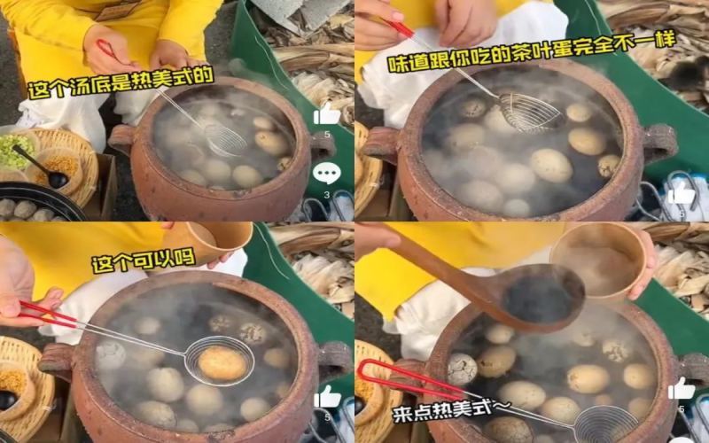温州集市现咖啡卤蛋新吃法：热美式做汤底，还有人用瑰夏精品豆来煮