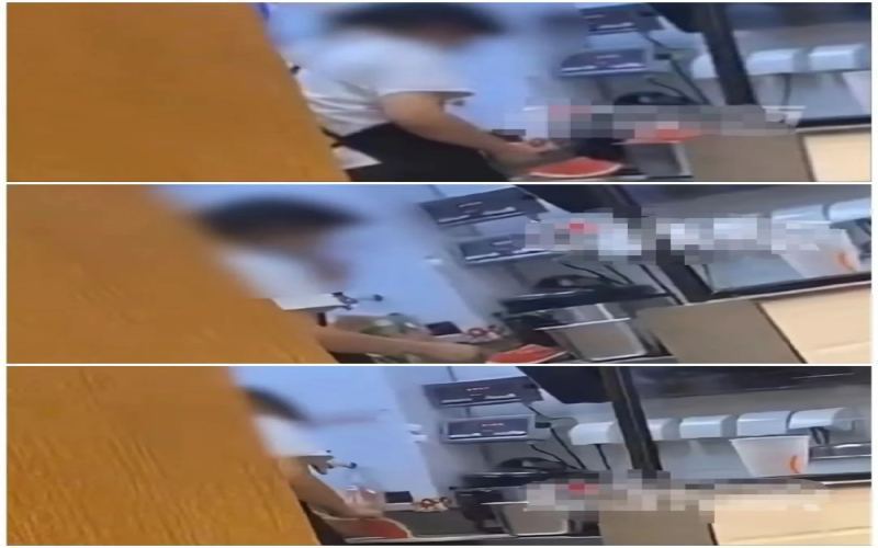 CoCo店员切西瓜边切边吃引争议，后厨操作规范与食品安全再受关注