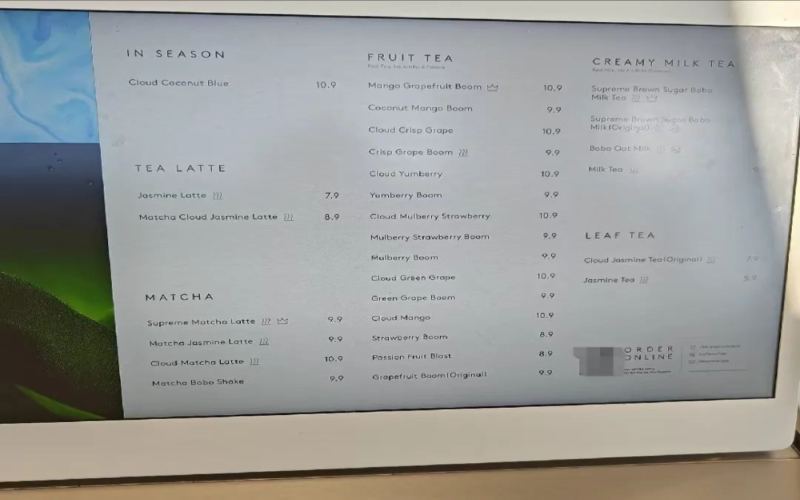 喜茶海外门店菜单全面英文化引发争议，中文消失令华人消费者不满