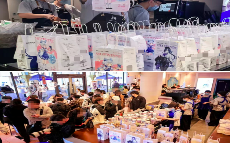 瑞幸×原神联名首日翻车：角色杯随机发放引众怒，店员无奈喊话求放过