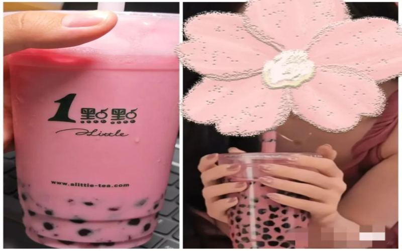 颜值与口感如何取舍？1点点蔓越莓奶绿因明星效应走红后口碑两极分化